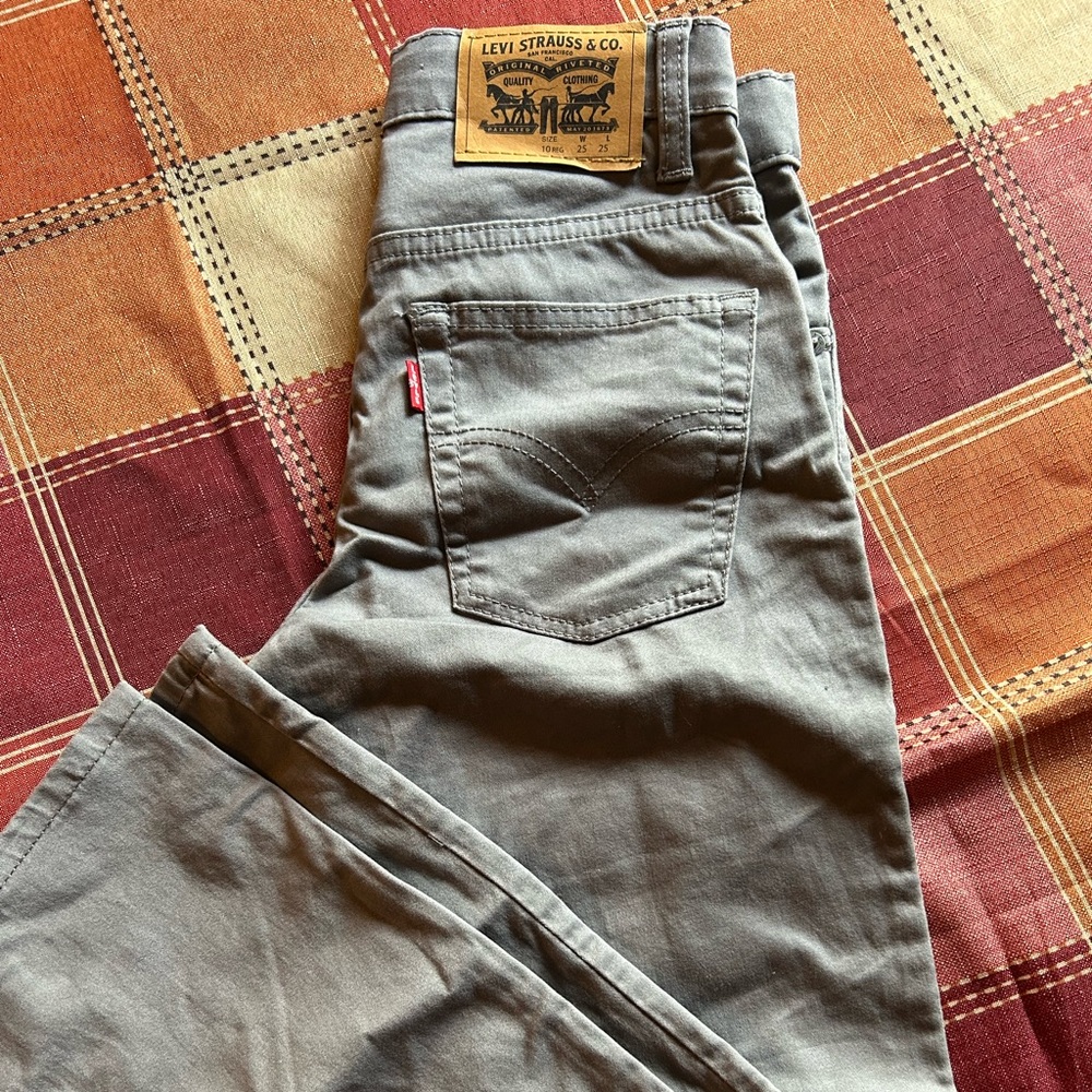 Boys never worn grey pants